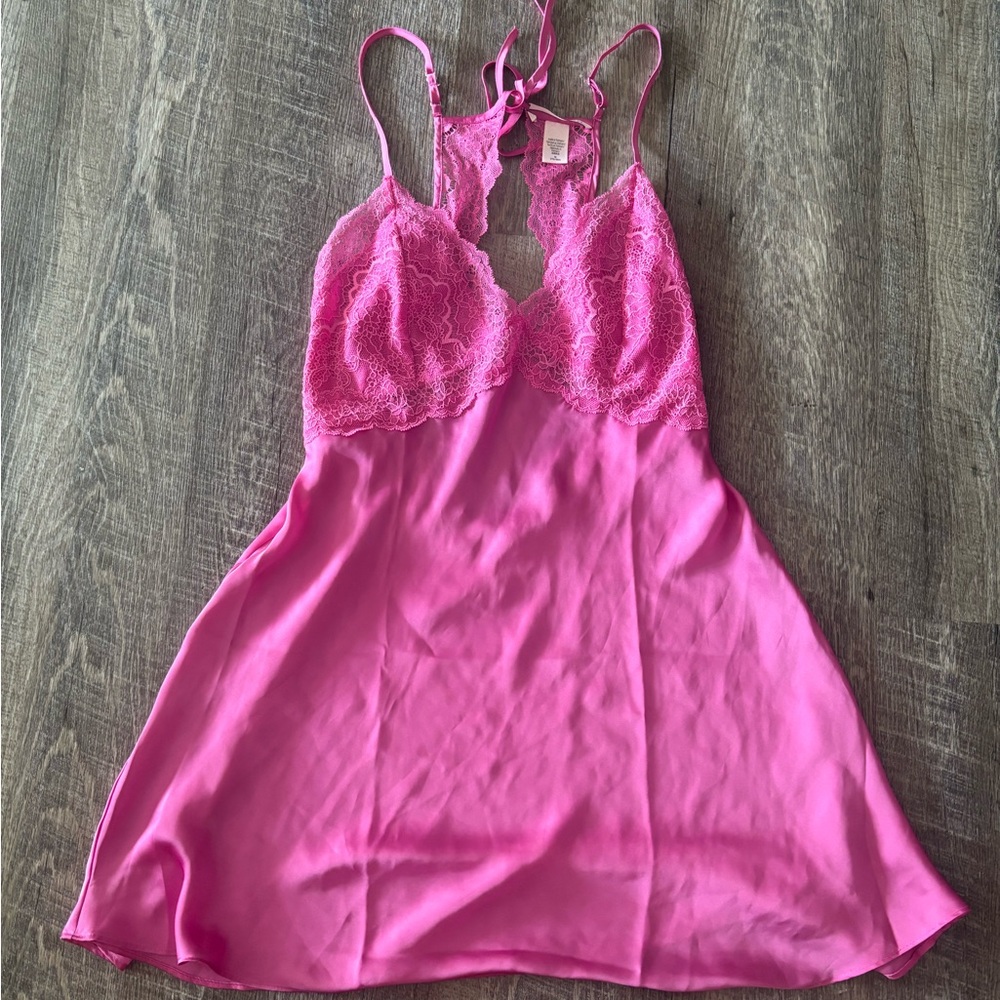 Victoria’s Secret Pink Lace Chemise